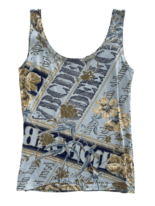 Sleeveless Graphic Top - Balagan Vintage Sleeveless Top 00s, graphic top, vintage