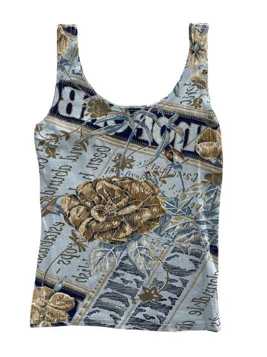 Sleeveless Graphic Top - Balagan Vintage Sleeveless Top 00s, graphic top, vintage