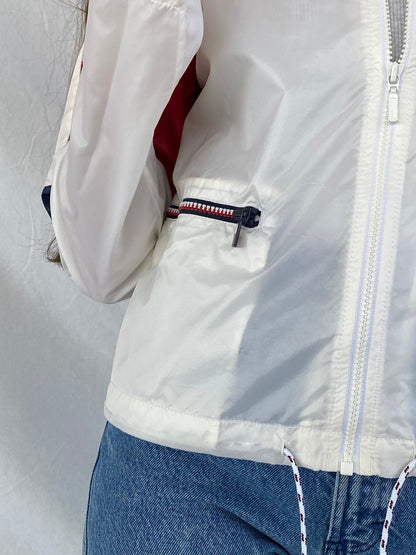 Tommy Jeans Windbreaker Jacket - Balagan Vintage Windbreaker Jacket 00s, Coats&Jackets, Deals, outerwear, Tommy hilfiger, Tommy jeans, vintage, vintage windbreaker, windbreaker, windbreaker jacket, women, Women's Windbreaker Jackets