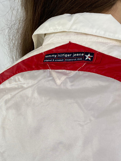 Tommy Jeans Windbreaker Jacket - Balagan Vintage Windbreaker Jacket 00s, Coats&Jackets, Deals, outerwear, Tommy hilfiger, Tommy jeans, vintage, vintage windbreaker, windbreaker, windbreaker jacket, women, Women's Windbreaker Jackets