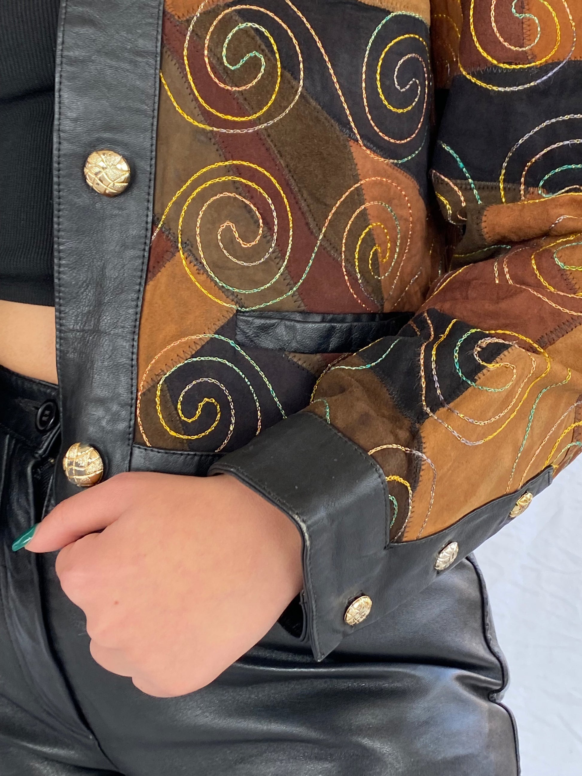 Vintage 80s GIORGIO MOBIANI Leather Jacket - Balagan Vintage Leather Jacket 80s, 90s, Coats&Jackets, Deals, genuine leather, genuine leather jacket, leather, leather jacket, vintage, vintage jacket, Women's Leather Jackets