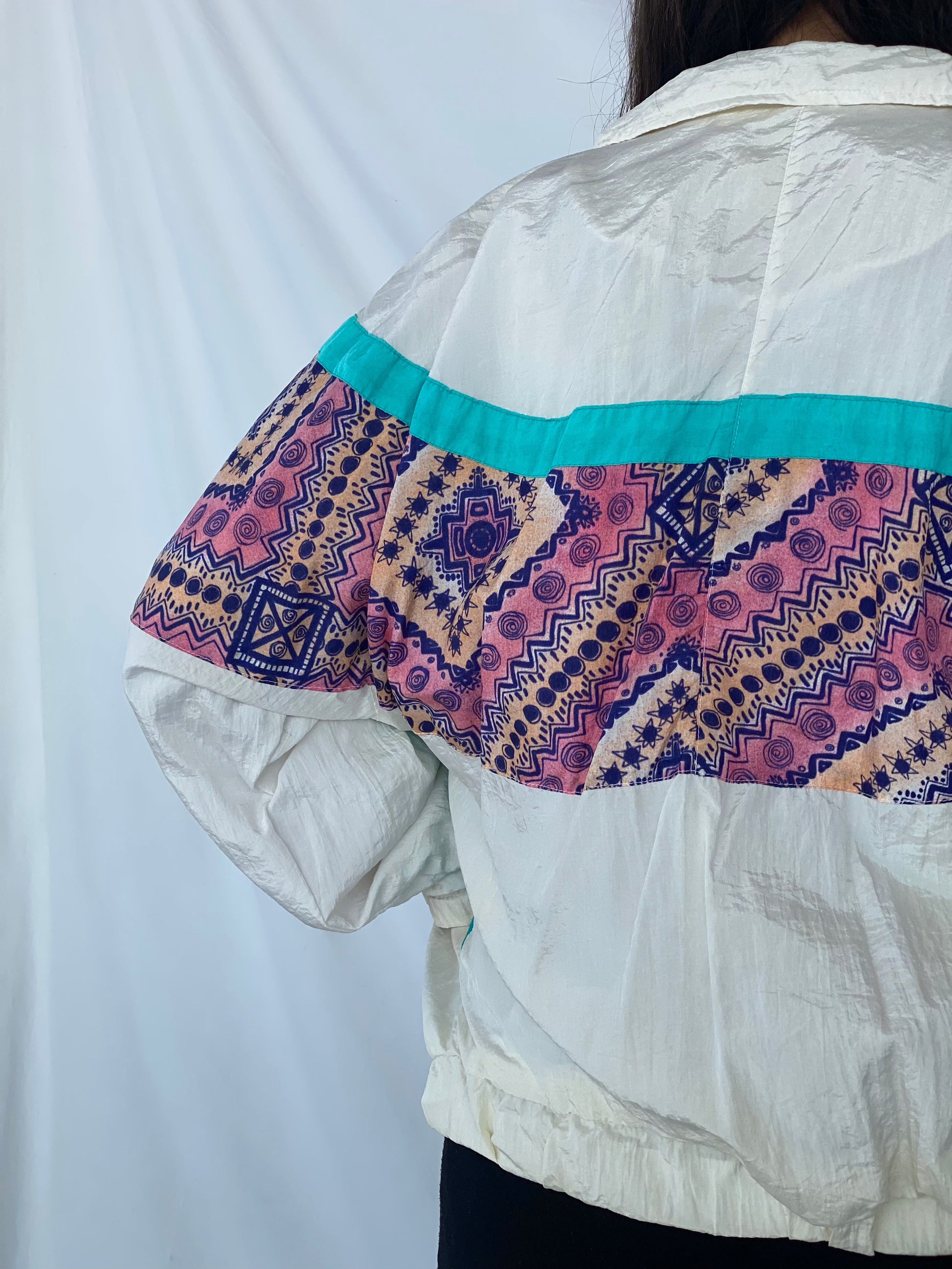 Vintage A.K.I.T.A Wear Windbreaker Jacket - Balagan Vintage Windbreaker Jacket 90s, Coats&Jackets, jacket, nylon, outerwear, vintage, windbreaker, windbreaker jacket, Women's Windbreaker Jackets