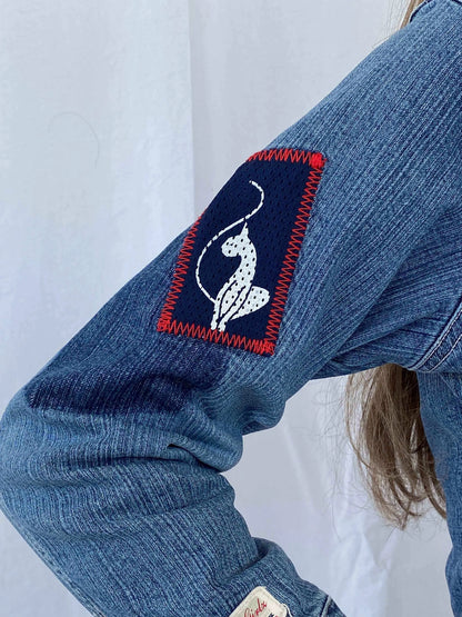 Vintage Baby Phat Denim Jacket - Balagan Vintage Denim Jacket 00s, baby phat, Coats&Jackets, denim, denim jacket, Mira, Women's Denim Jackets
