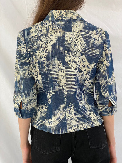 Vintage Denim Shirt - Balagan Vintage Denim Shirt colored denim, cotton shirt, Deals, denim, denim shirt, full sleeve shirt