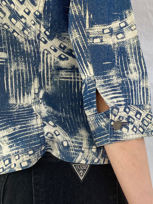 Vintage Denim Shirt - Balagan Vintage Denim Shirt colored denim, cotton shirt, Deals, denim, denim shirt, full sleeve shirt
