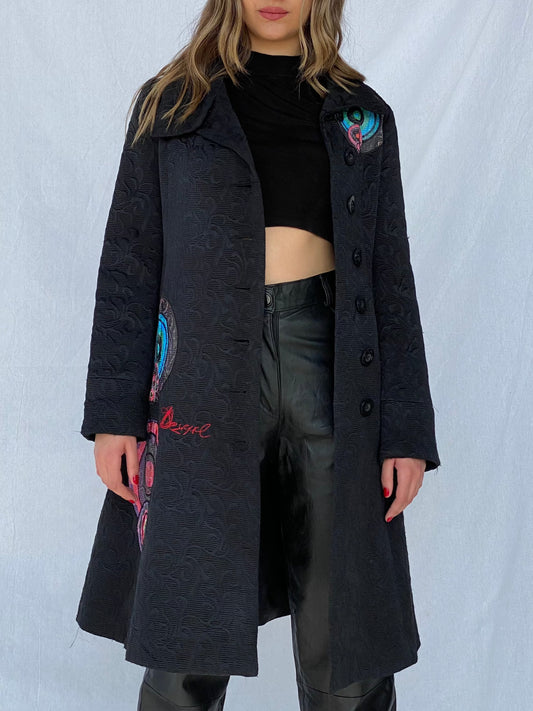 Vintage Desigual Coat - Balagan Vintage Coat 00s, 90s, coat, outerwear, vintage, vintage coat