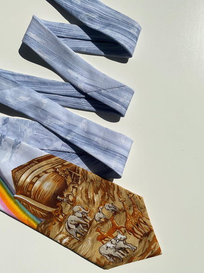 Vintage Eagles Wings Graphic Tie - Balagan Vintage Ties crazy print, graphic, graphic ties, printed ties, tie, vintage, vintage ties