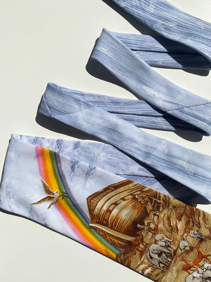 Vintage Eagles Wings Graphic Tie - Balagan Vintage Ties crazy print, graphic, graphic ties, printed ties, tie, vintage, vintage ties