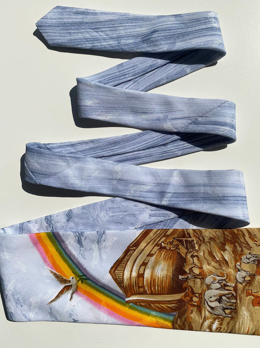 Vintage Eagles Wings Graphic Tie - Balagan Vintage Ties crazy print, graphic, graphic ties, printed ties, tie, vintage, vintage ties