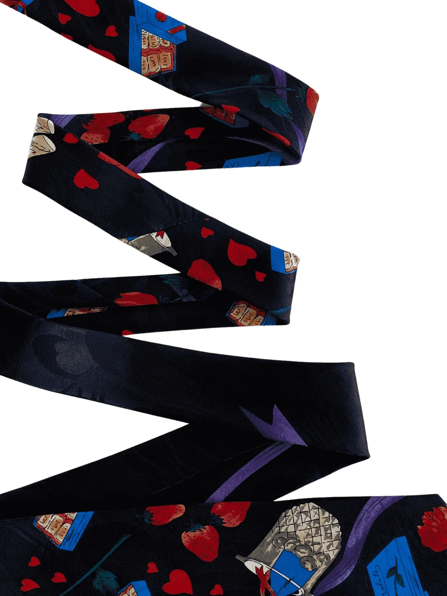 Vintage Fratello Handmade Graphic Tie - Balagan Vintage Ties graphic, graphic ties, printed tie, printed ties, tie, vintage, vintage ties