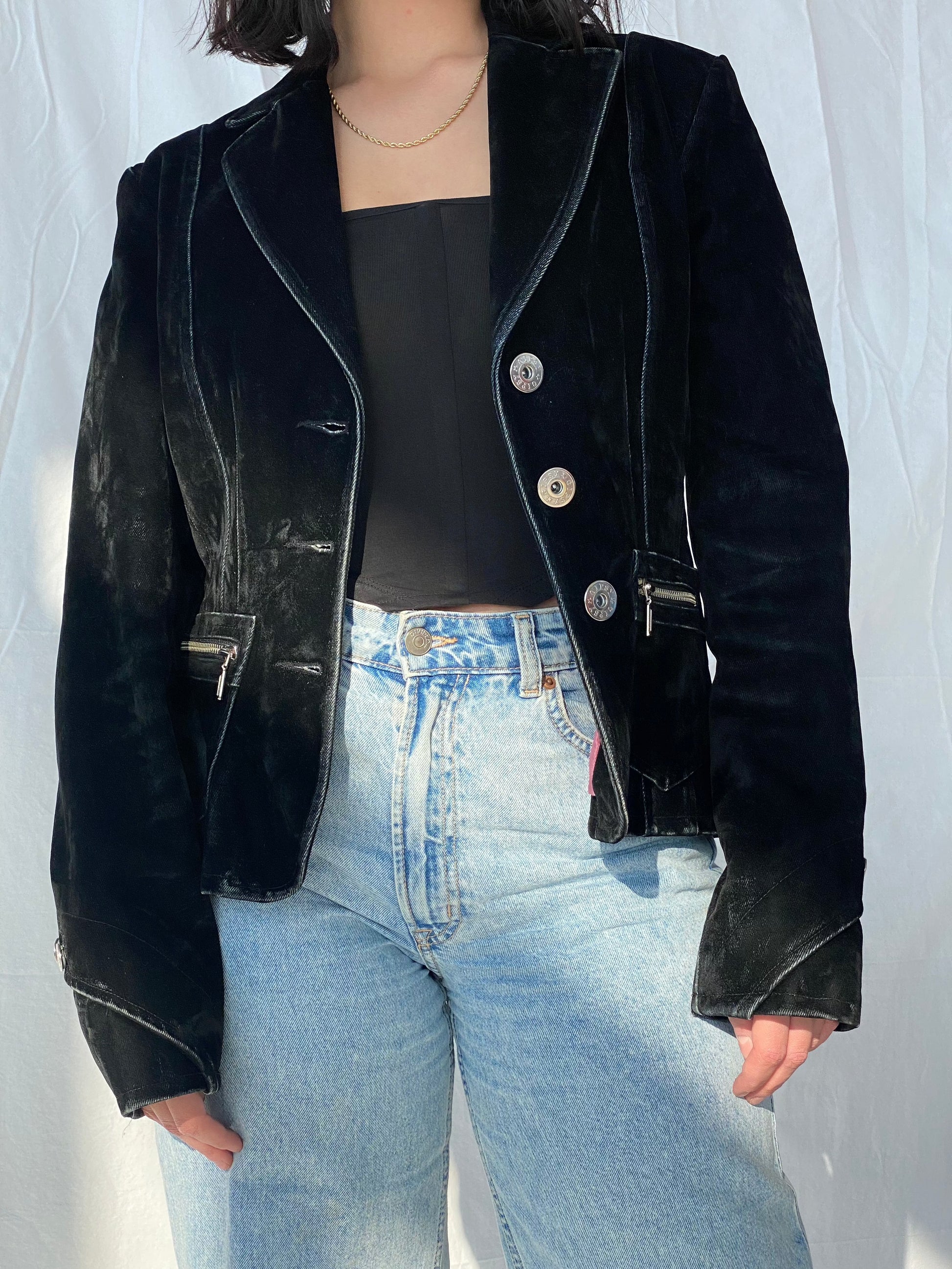 Vintage Gipsy Blazer - Balagan Vintage Blazer 90s, blazer, Coats&Jackets, outerwear, vintage, Women's Blazers