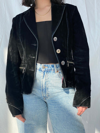 Vintage Gipsy Blazer - Balagan Vintage Blazer 90s, blazer, Coats&Jackets, outerwear, vintage, Women's Blazers