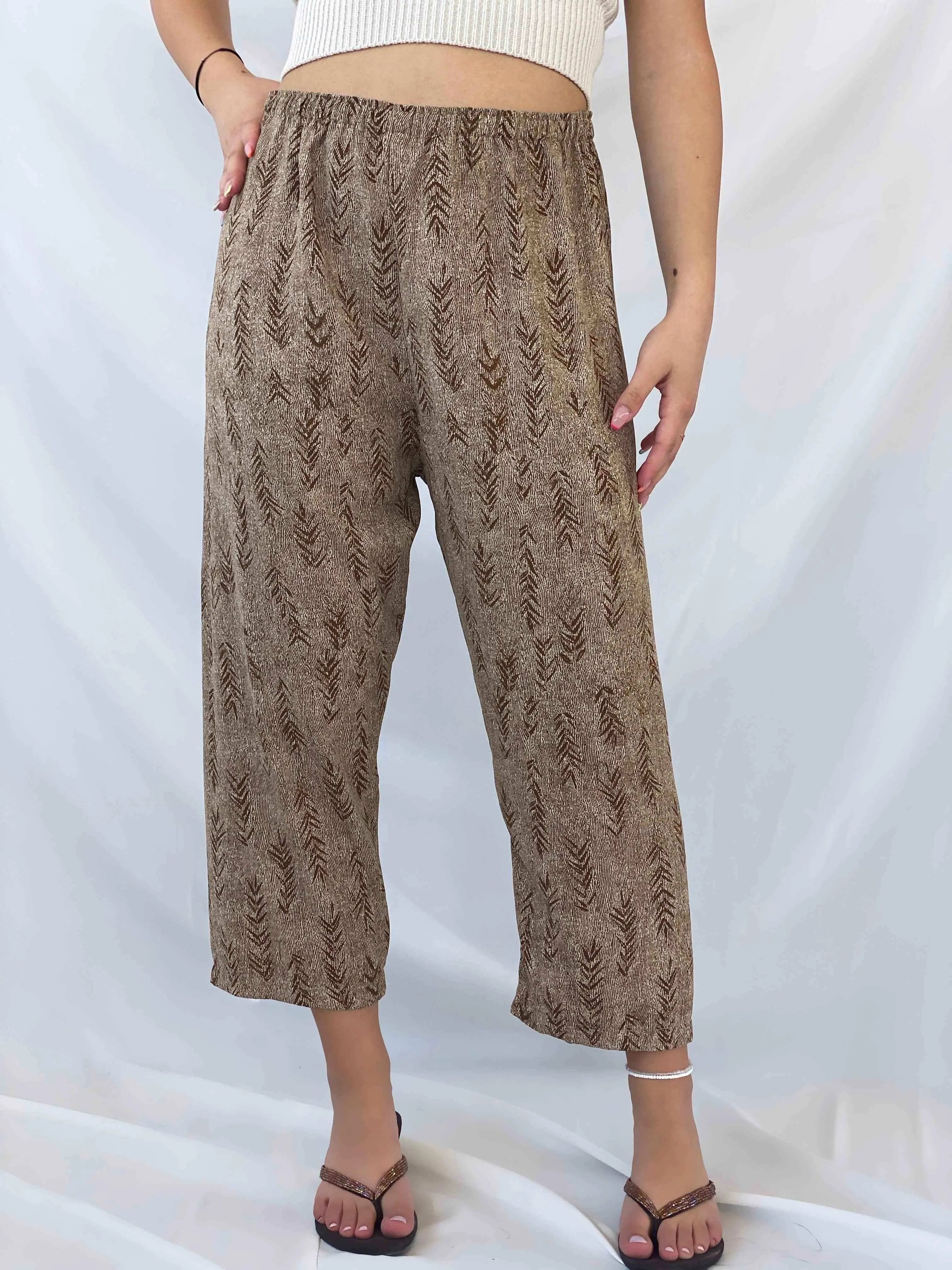 Vintage Handmade Pants - Balagan Vintage 00s, 90s, cotton, Deals, outerwear, pants, prints, Rahmeh, summer, summer prints, vintage, women, women pants, Y2K