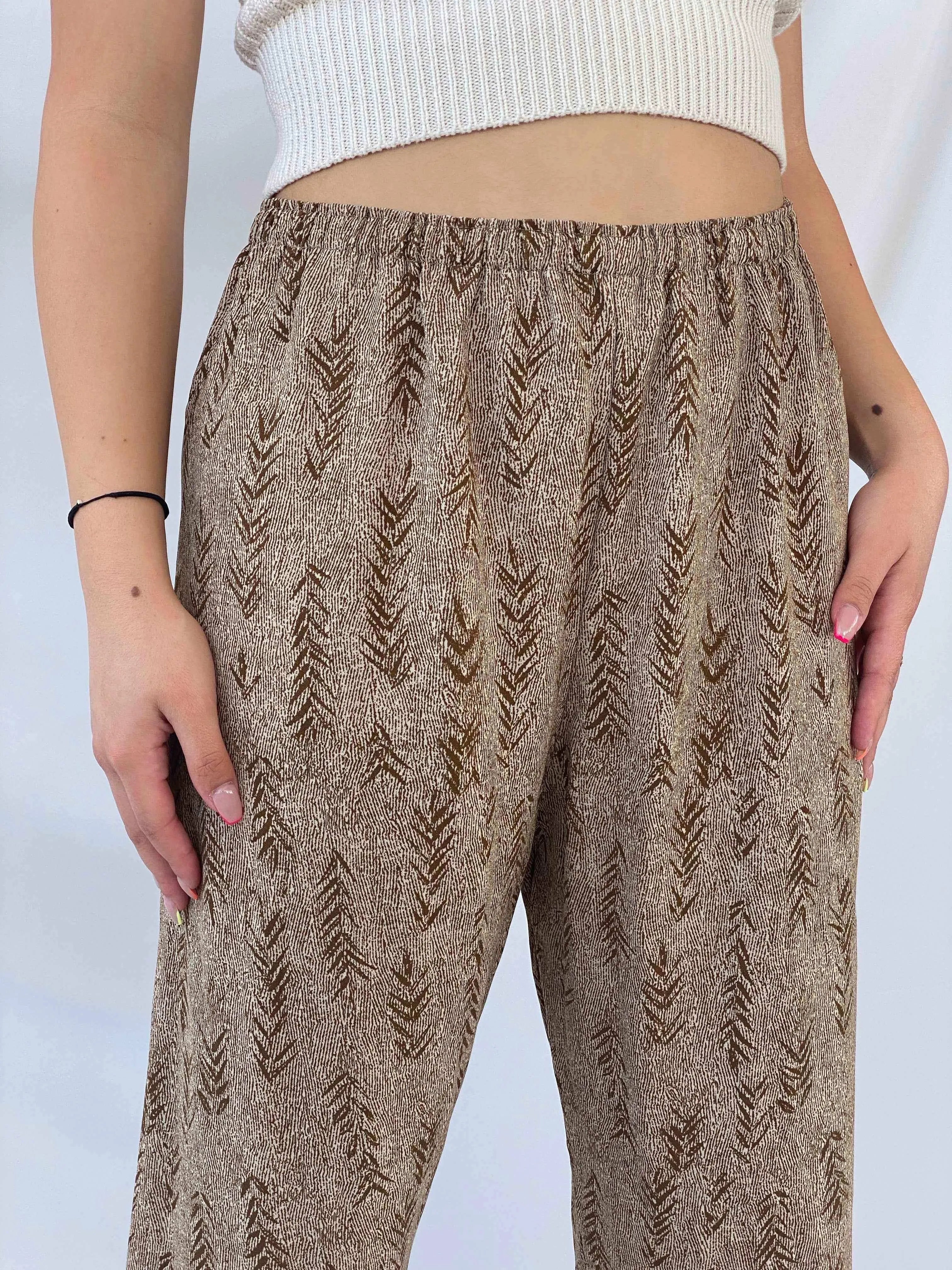 Vintage Handmade Pants - Balagan Vintage 00s, 90s, cotton, Deals, outerwear, pants, prints, Rahmeh, summer, summer prints, vintage, women, women pants, Y2K