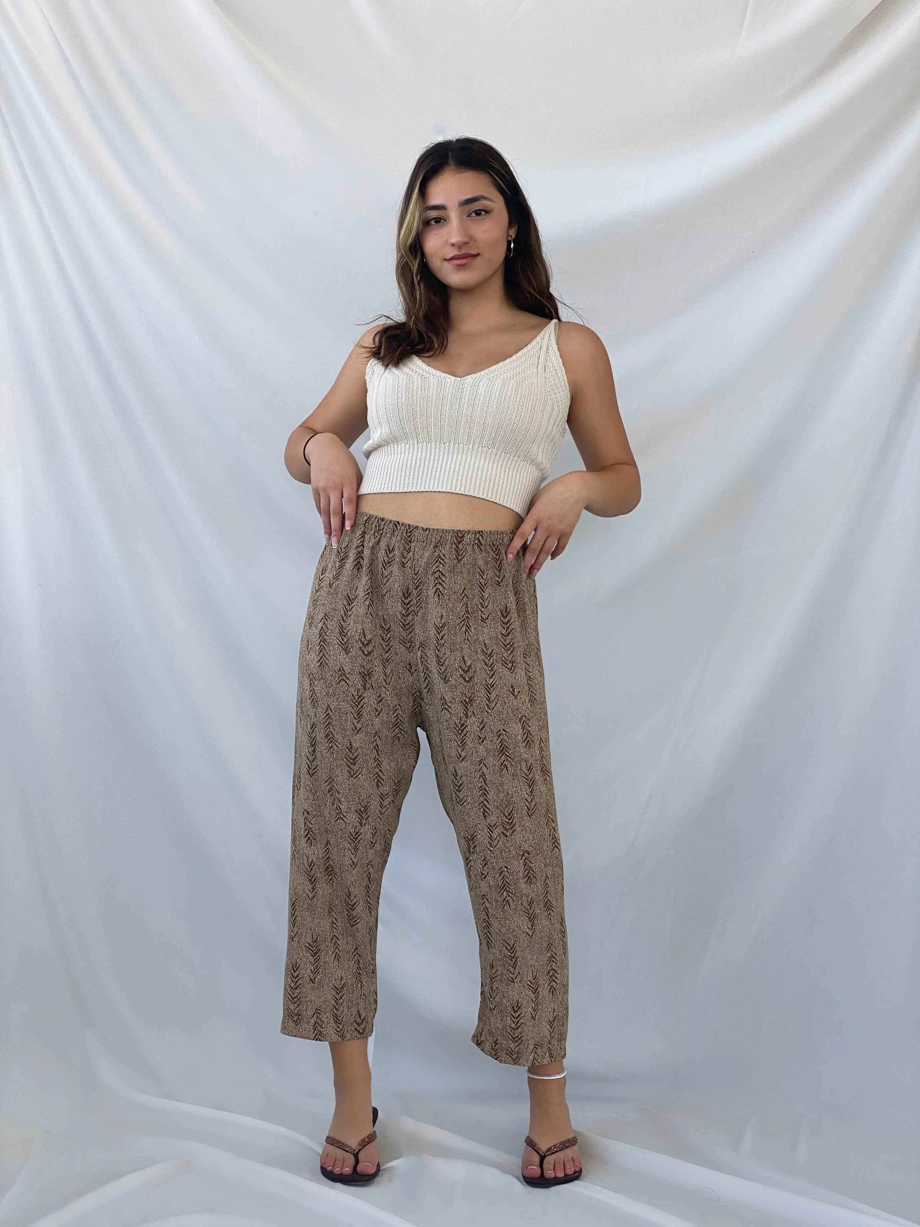 Vintage Handmade Pants - Balagan Vintage 00s, 90s, cotton, Deals, outerwear, pants, prints, Rahmeh, summer, summer prints, vintage, women, women pants, Y2K