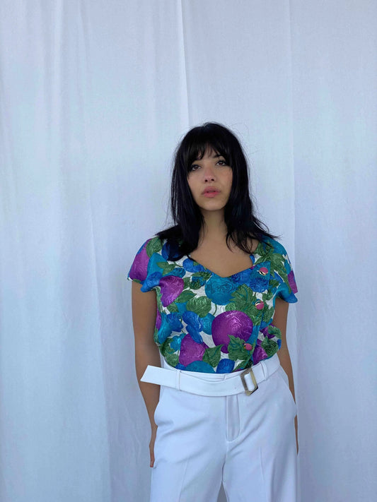 Vintage Handmade Shirt - Balagan Vintage Half Sleeve Shirt 90s, Deals, half sleeve shirt