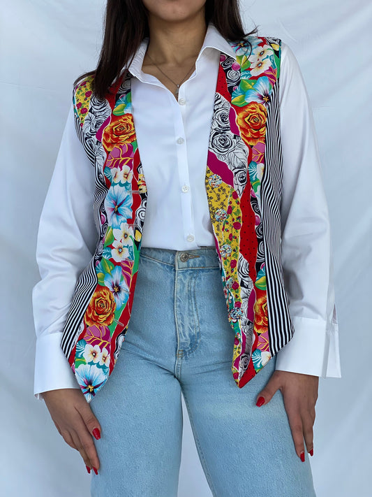 Vintage Miami Vest - Balagan Vintage Vest 80s, 90s, Deals, outerwear, vest, vintage