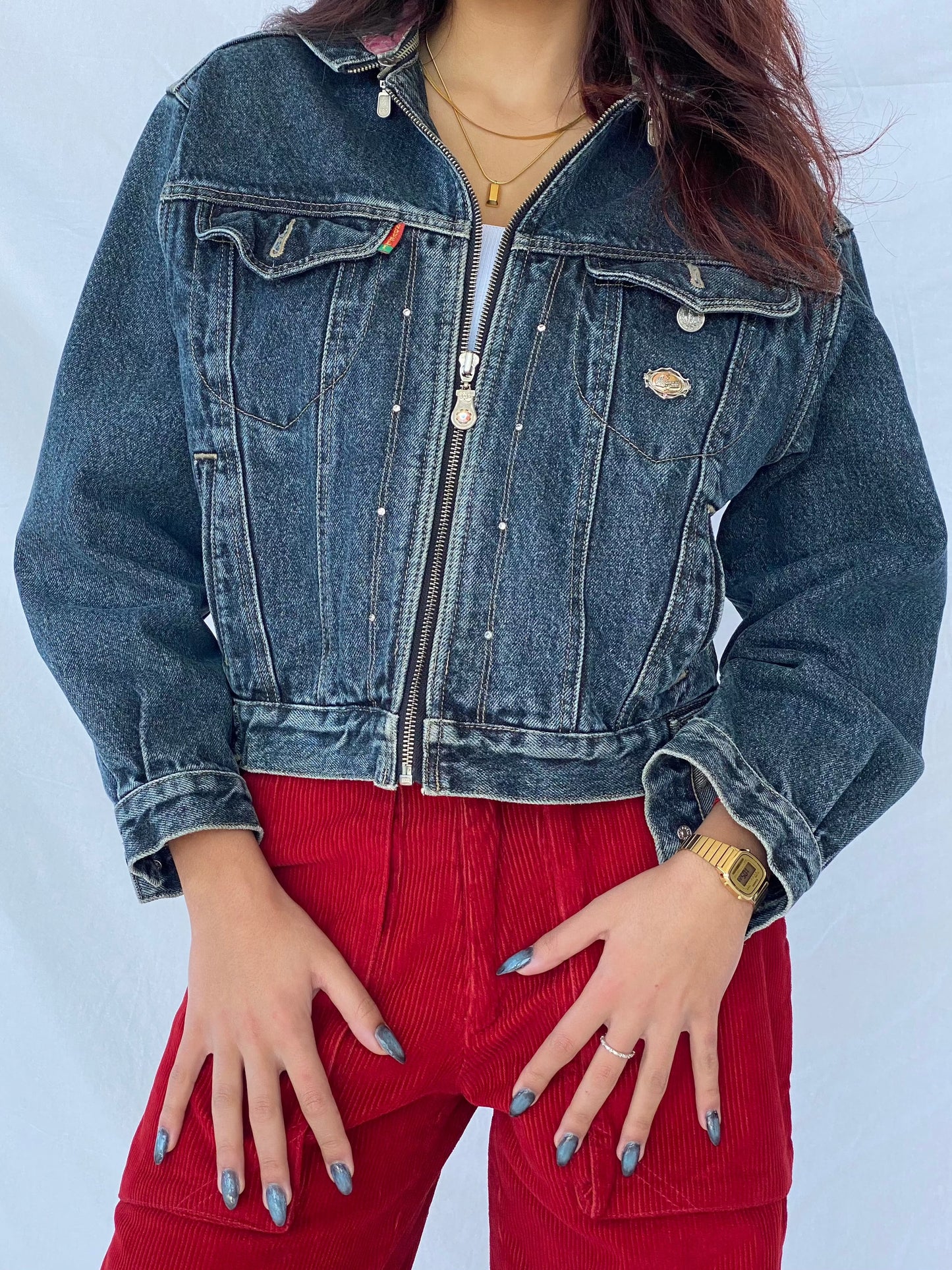 Vintage Noveli Denim Jacket - Balagan Vintage Denim Jacket 90s, denim, outerwear, vintage