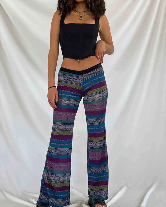 Vintage PRONTO pants - Balagan Vintage Pants flare, pants, striped, striped pants