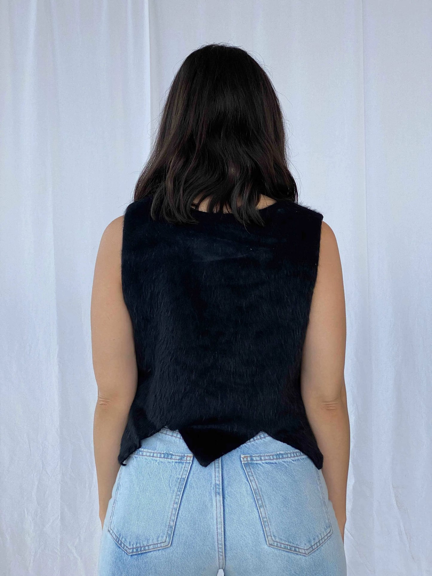 Vintage QBM Fashion Top - Balagan Vintage Sleeveless Top Batoul, cropped, Deals, sleeveless top