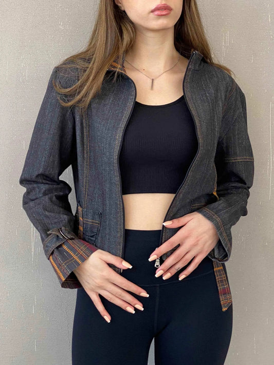 Vintage Renatto Bene Denim Jacket - Balagan Vintage Denim Jacket 90s, denim, denim jacket, Mira