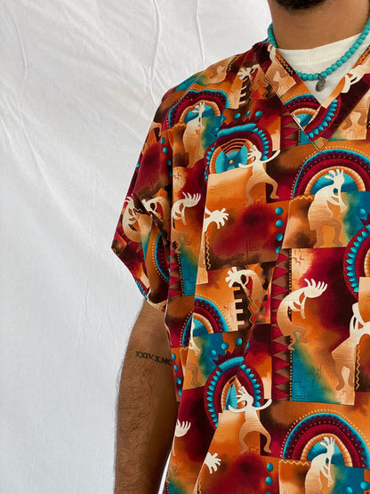 Vintage S.C.R.U.B.S. Scrub Top - Balagan Vintage Scrub Afro print, crazy print, Deals, retro, Scrub, vintage