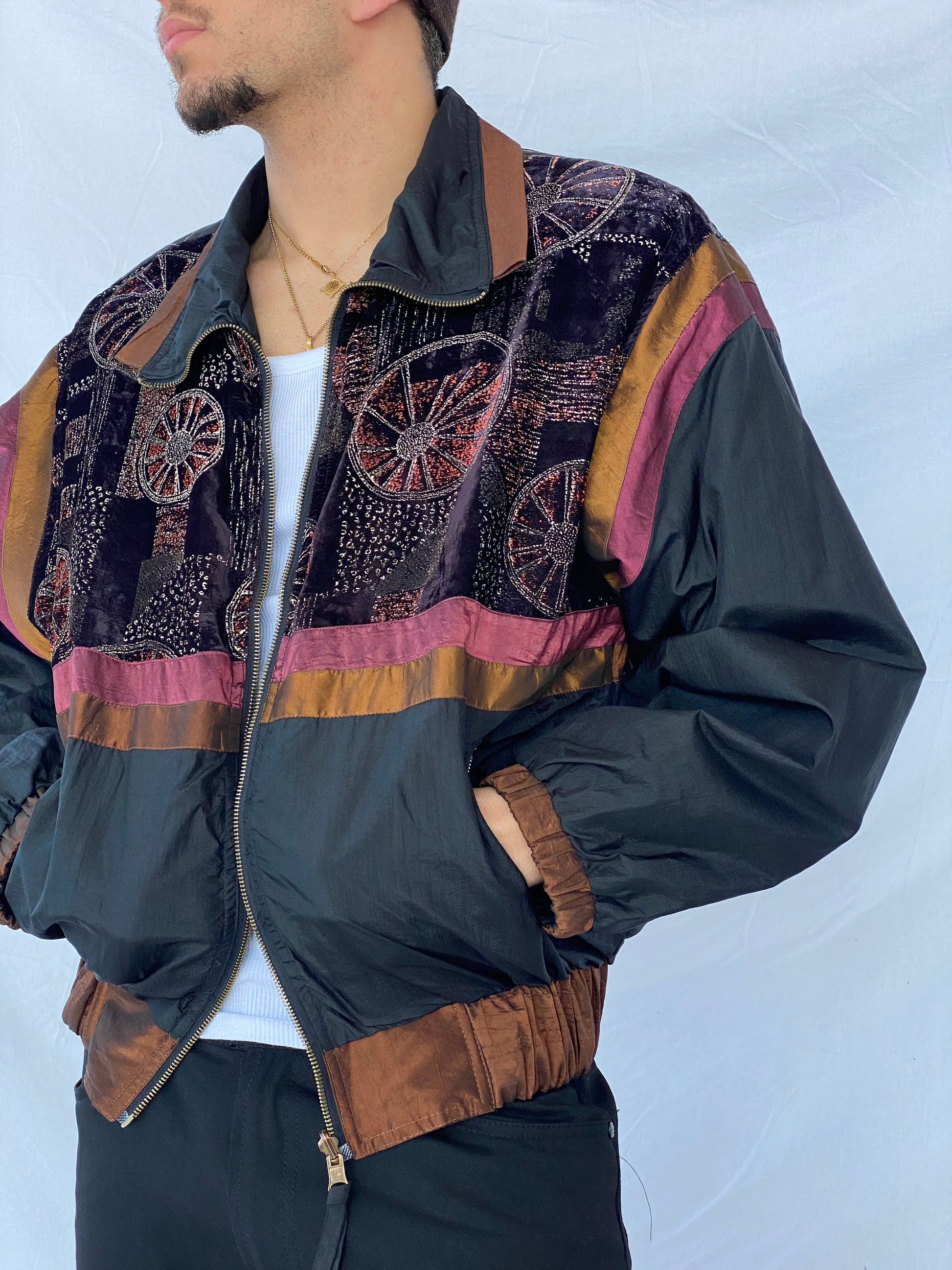 Vintage Windbreaker Jacket - Balagan Vintage Windbreaker Jacket 90s, nylon, outerwear, vintage, windbreaker, windbreaker jacket