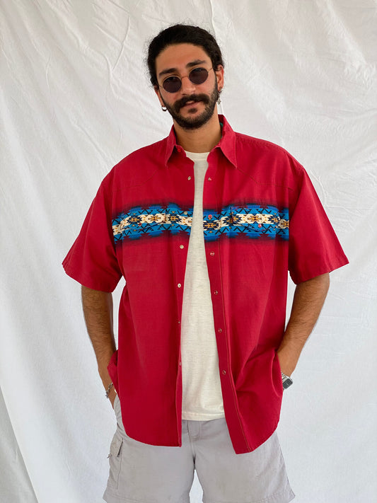 Vintage Wrangler Shirt - Balagan Vintage Half Sleeve Shirt 00s, 90s, Deals, wrangler, wrangler shirt