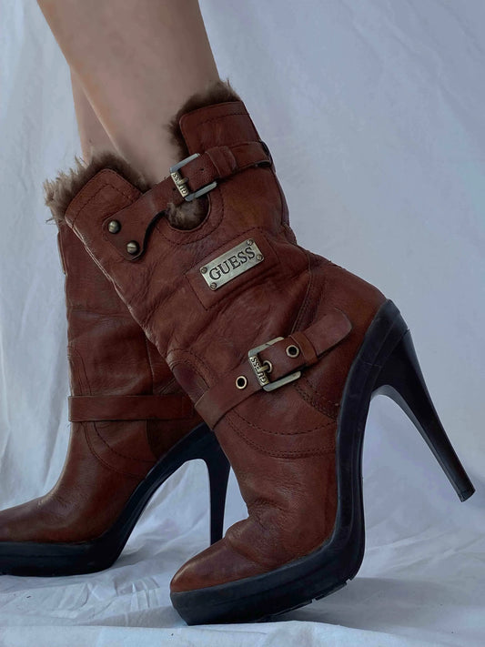 Vintage Y2K Guess Boots - Balagan Vintage Boots 00s, 90s, guess